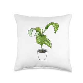 Kratom Leaf Natural Remedies Mitragyna Speciosa Coffee Throw Pillow