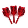 CUESOUL ROST Integrated Dart Shaft and Flights,big wing shape,Set of