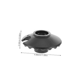 Outanaya Hiking Stick Accessories 4pcs Replacement Baskets Cane Mud Baskets for Trekking Poles