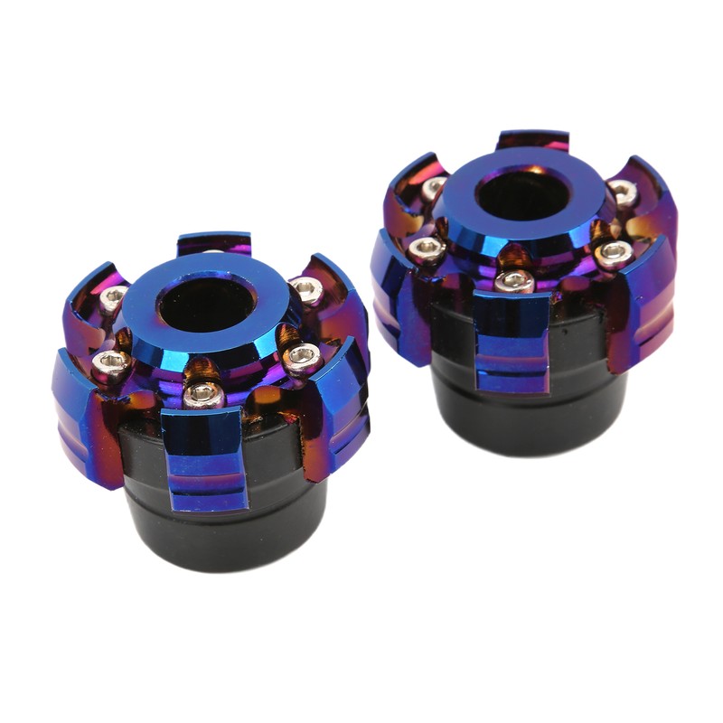 Pair of Motorcycle Wheel Front Fork Frame Slider Aluminum Alloy