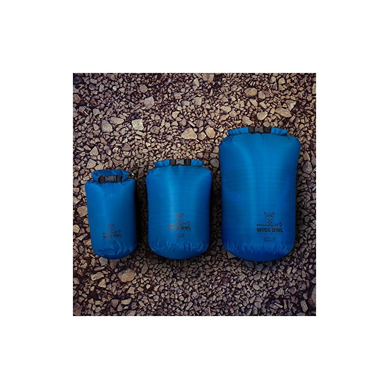 Wise Owl Outfitters - Bolsa Seca Impermeable, Paquete de 3