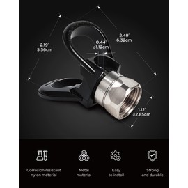 InoKraft Complete Airless Paint Sprayer Kit – Includes 517 Reversible Spray Tip, Tip Guard Assembly, and Nozzle Gasket – Universal Replacement for Professional Painting Projects