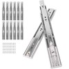 Soft Close Drawer Slides,Drawer Slides 22 inch,6 Pairs Cabinet Drawer