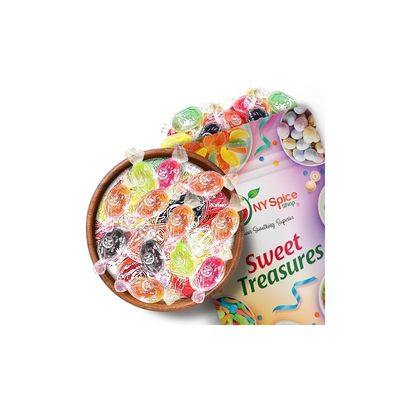 NY Spice Shop Assorted Crystal Fruit Hard Candy - 1