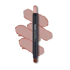 Melsintern Mink Mauve Shimmer Dual Ended Eyeshadow Stick 12 Colors Matte and Shimmer Waterproof Long Lasting Creamy Eyeshadow Pencil for Smokey Eye Natural Everyday Makeup
