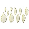 PME JEM Poinsettia Cutters, Set of 10, White