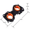 Bike Torch Clamp,Bike Flashlight Mount,Bike Torch bracket,bike Light Clamp Pack