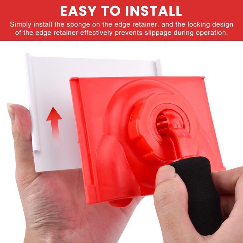 Paint Edger Trimmer with 2 Replacement Pads, Edge Painting Tool