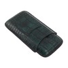 Artificial Leather Cigar Case Portable Lightweight Waterproof 3 Fingers Humidor