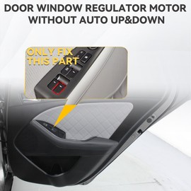 Unikpas Window Motor Rear Right Side Compatible for Kia Optima 2011-15 Rear Passenger Window Motor Without Auto Up Down