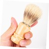 TOVINANNA 2 Pack Shave Brush Men's Haircare Wood Handle Beard