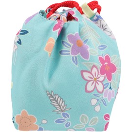 VALICLUD Japanese Style Handbag with Drawstring Lunch Box Purse Organiser Shopping Bag Japanese Kimono Shopping Bag Accessories Drawstring Gift Bag, As Shown