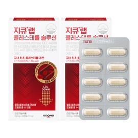 GQ Lab LDL Cholesterol Reduction GQ Lab Cholesterol Solution BBR4401 30 capsules, 2 units / LDL 콜레스테롤 감소 지큐랩 콜레스테롤 솔루션 BBR4401 30캡슐, 2개