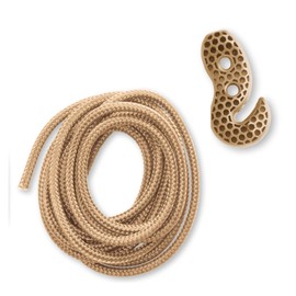 LA SIESTA Genuine Mounting Tool for Hammock Chairs Tree Rope/Tree Rope (Beige/Beige LEAM-TR-C26))