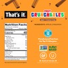 That’s it. Fruit Crunchables Apple + Cinnamon Crisps, 15-Pack –