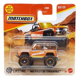 Matchbox MBX Field Car Convertible MBX Adventure 93/125 JBR03 Short Card Orange Metallic Superfast Lesney Mattel 2025 1:64