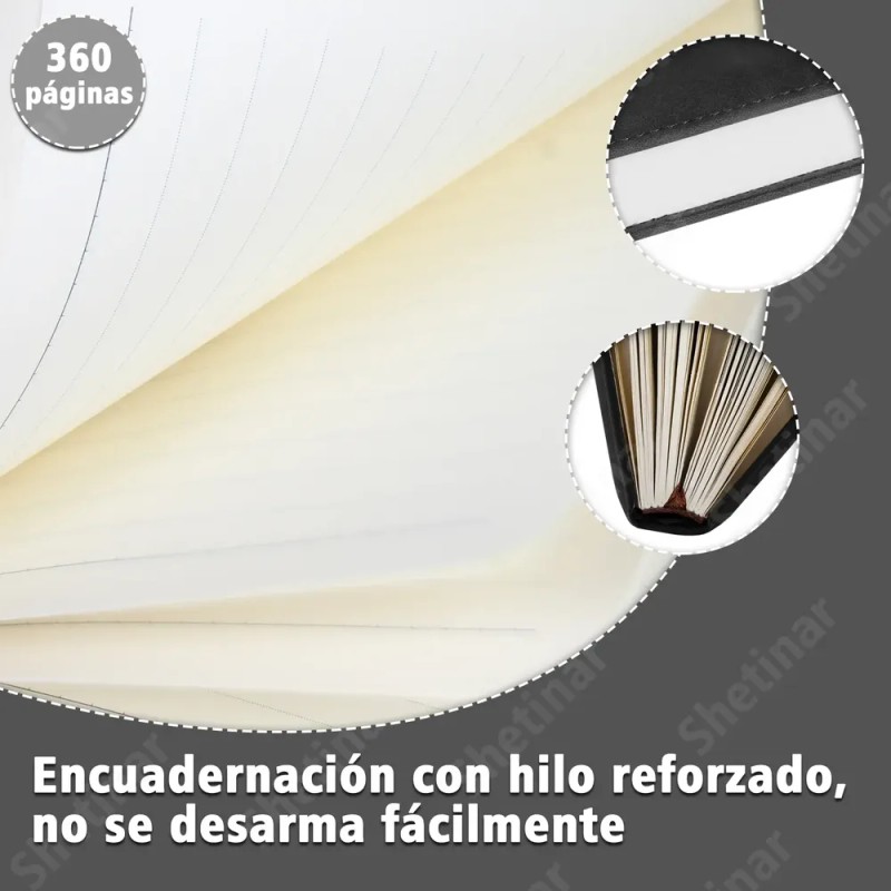 Cuaderno Libretas Agenda Cuaderno Agenda 360 Hojas