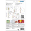 HERMA 2451 Multi-purpose labels 25x40 mm yellow paper matt hand