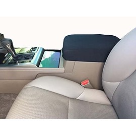 Car Console Covers Plus Made in USA Designed for Lexus GX460 2010-2024 Neoprene Auto Armrest Center Console Cover Protector Black