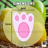 AKH® Easter Bunny Feet Decorations - 30 Pack Bunny Footprints