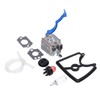 Aluminum Carburetor Kit, Easy Installation Replacement for Husqvarna 125B 125BVX