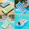 2-Pack Inflatable Pool Floats Mat for Teens, Large Pool Floaties