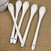 ProLeo 5 Tablespoons Ceramic Coffee Spoon Long Handle Mixing Spoon