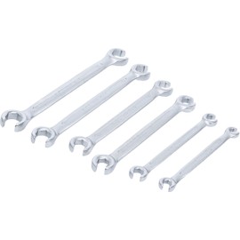 BGS 1745 | Double Ring Spanner Set, open Type | 8 x 9-18 x 19 mm | 6 pcs.