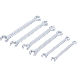 BGS 1745 | Double Ring Spanner Set, open Type | 8 x 9-18 x 19 mm | 6 pcs.