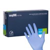 EASYCARE Nitrile Gloves, Pack of 100, Large, Blue/Box of 100