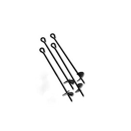 4 Anchor Set 1/2" x 30" with 4" Helix HD -INSTALLATION ROD INCLUDED!