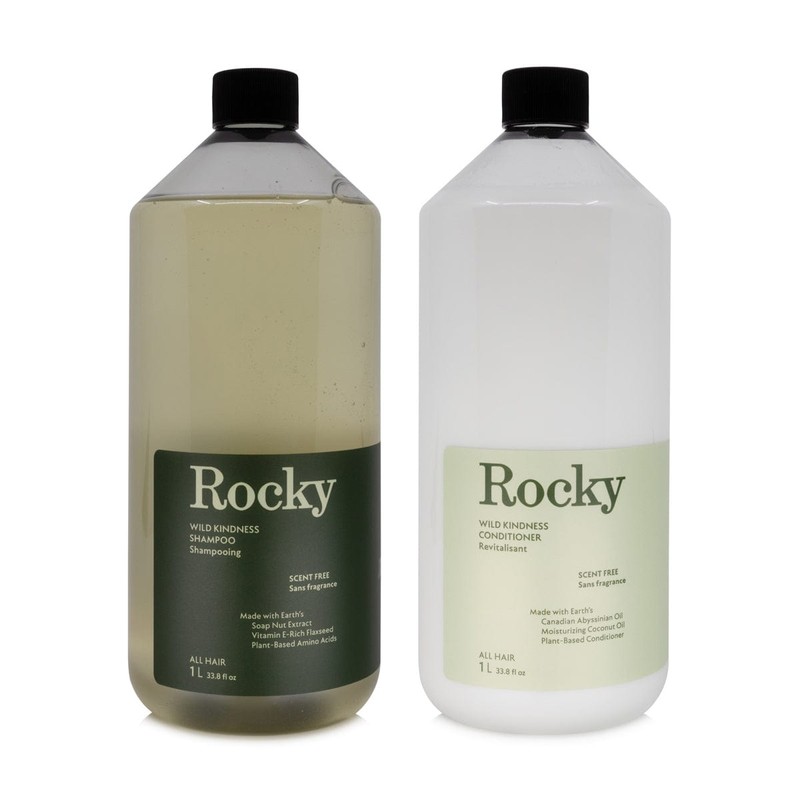 Rocky Mountain Soap Company Scent Free Hair Care Bundle, 100ml