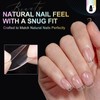 CyyaPeaap Short Coffin Nail Tips, 240Pcs Half Matte Gel Fake