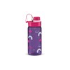 Trinkflasche BPA-frei 550 ml, auslaufsicher und Kohlensäure geeignet, spülmaschinengeeignet, Regenbogen