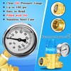 Upgraded RV Water Pressure Regulator, Water Pressure Regulator with Adjustable