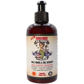 crema liquida para todo el cuerpo con tatuaje power inked 250 ml