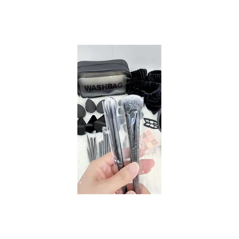 52 Brochas Maquillaje Profesional Y Herramientas Cosméticas