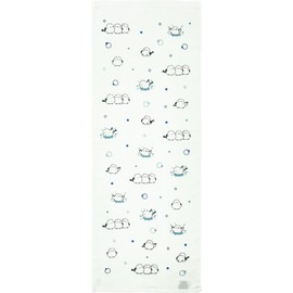 Hayashi FO207102 Face Towel, Approx. 13.4 x 35.4 inches (34 x 90 cm), Senshu Gauze Pile, Water Play