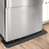 37.4x8.5in Refrigerator Spill Mat, Silicone Under Refrigerator Floor Protector Tray