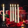 yunsheng Battery Operated LED Window Candles with Remote Timer, 8
