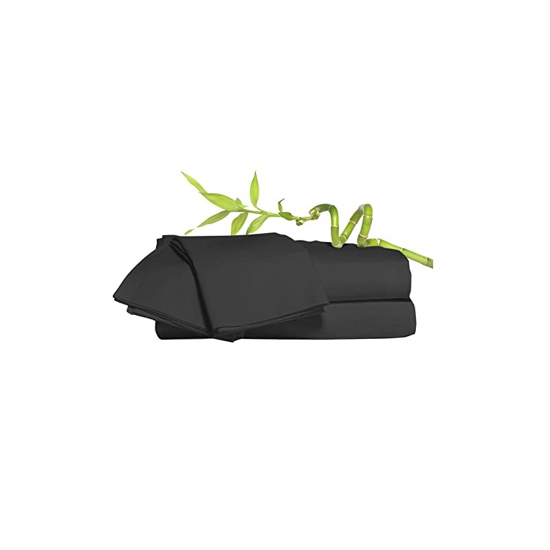 100% Bamboo Super Silky Soft Plain Luxury Pillowcases by Euphoric