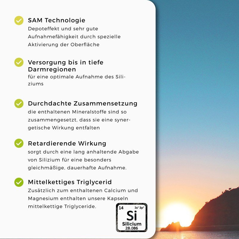Dr. Rilling Silicium Plus – High Dose Silicon with Calcium