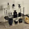 Acrylic Desktop Organizer – 3 Layer Display Shelf, Perfume Jewelry