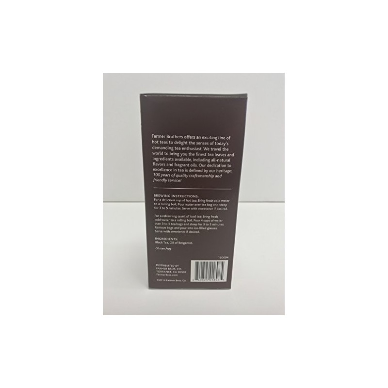 Farmer Brothers Premium: Earl Grey Hot Tea - 2/25 ct