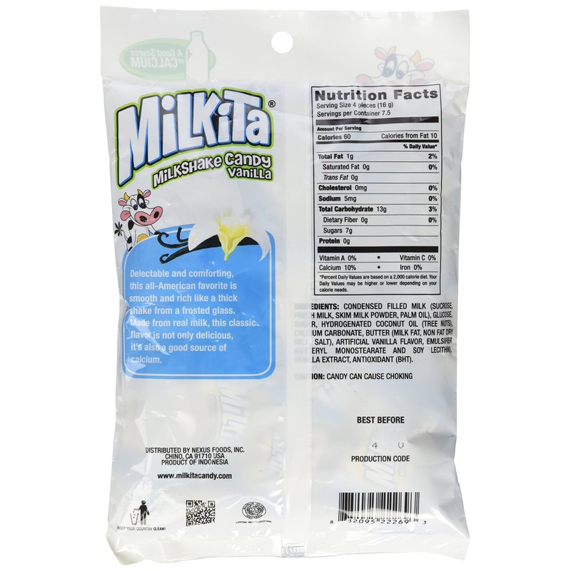 Unican - Milkita Milk Candy (Net Wt. 4.23 Oz)