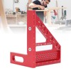 Hole Position Scribing Ruler 3D 22.5‑90° Multi Angle Measuring Square