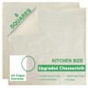 YJL Organic Cheese Cloths Grade 100, 6 PCS 20x20 Inch,