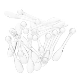 FOMIYES 3sets Mini Makeup Spatula Tool for Skincare Face Cream Application Reusable Beauty Spatula for Women 50pcs*3