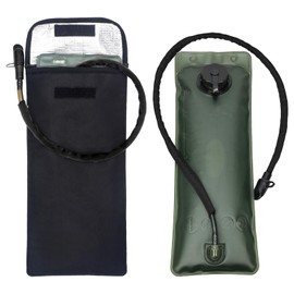 Sertay 2.5-3L Isoliertasche Wasserblase, Trinksystem Rucksack, Isolierte Schutztasche Hält Wasser, Isolierte Trinkblasen Abdeckung, Water Bladder, Geeignet zum Wandern, Radfahren und Camping