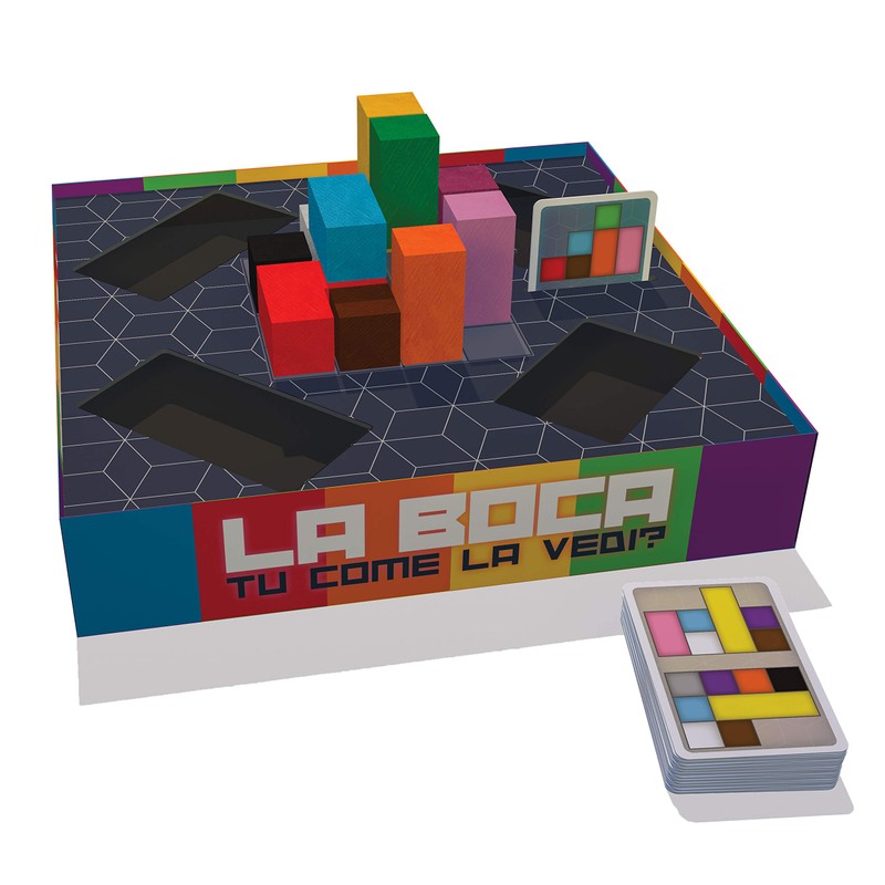CreativaMente 404 La Boca - Game in the Box, Multi-Colour